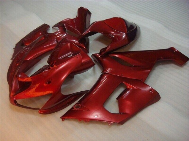 Rot 05-06 Kawasaki ZX6R Motorrad Verkleidung Rot 05-06 Kawasaki ZX6R Motorrad Verkleidung