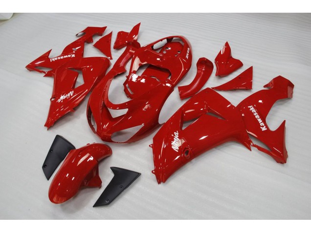 Rot 06-07 Kawasaki ZX10R Motorrad Verkleidung Rot 06-07 Kawasaki ZX10R Motorrad Verkleidung