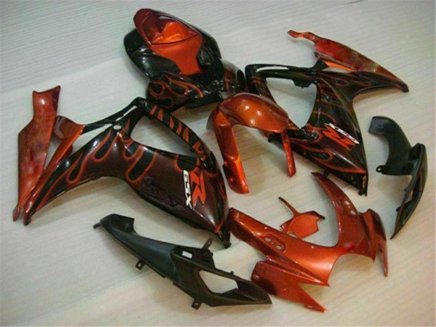 Rot 06-07 Suzuki GSXR 600/750 Motorrad Verkleidung Rot 06-07 Suzuki GSXR 600/750 Motorrad Verkleidung