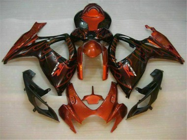 Rot 06-07 Suzuki GSXR 600/750 Motorrad Verkleidung