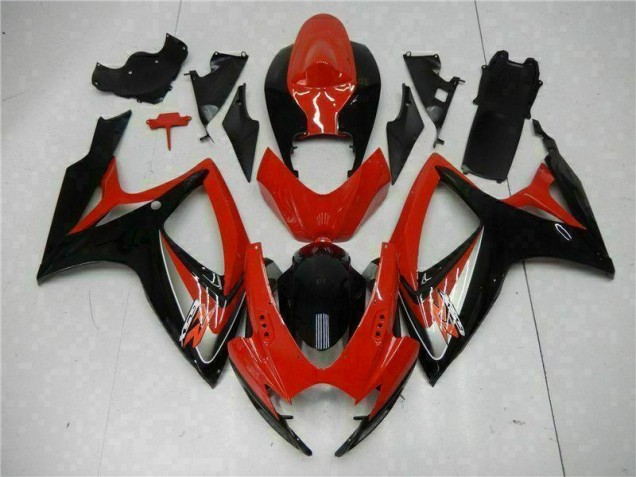 Rot 06-07 Suzuki GSXR 600/750 Motorrad Verkleidungen Rot 06-07 Suzuki GSXR 600/750 Motorrad Verkleidungen