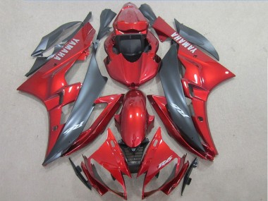 Rot 06-07 Yamaha YZF R6 Motorrad Verkleidung