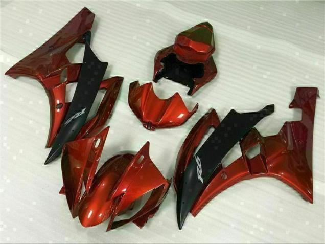 Rot 06-07 Yamaha YZF R6 Motorrad Verkleidung & Plastik Rot 06-07 Yamaha YZF R6 Motorrad Verkleidung & Plastik