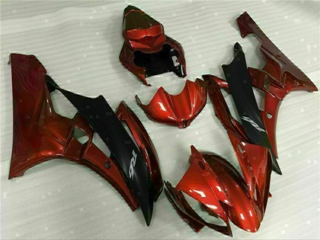 Rot 06-07 Yamaha YZF R6 Motorrad Verkleidung & Plastik Rot 06-07 Yamaha YZF R6 Motorrad Verkleidung & Plastik