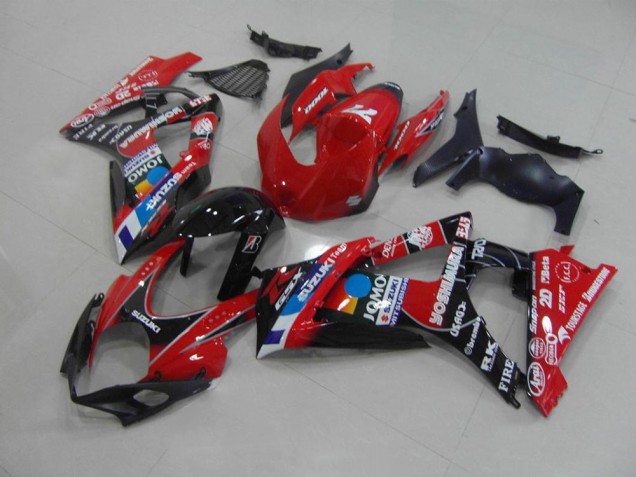 Rot 07-08 Suzuki GSXR 1000 Motorrad Verkleidung Rot 07-08 Suzuki GSXR 1000 Motorrad Verkleidung