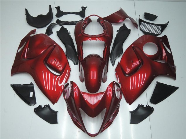 Rot 08-19 Suzuki GSXR 1300 Hayabusa Motorrad Verkleidung Rot 08-19 Suzuki GSXR 1300 Hayabusa Motorrad Verkleidung