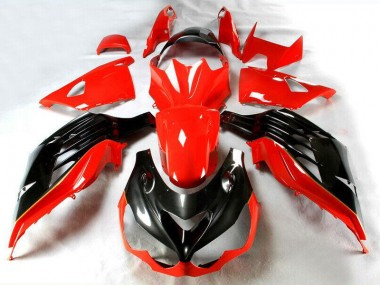 Rot 12-21 Kawasaki ZX14R ZZR1400 Motorrad Verkleidung
