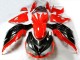 Rot 12-21 Kawasaki ZX14R ZZR1400 Motorrad Verkleidung Rot 12-21 Kawasaki ZX14R ZZR1400 Motorrad Verkleidung