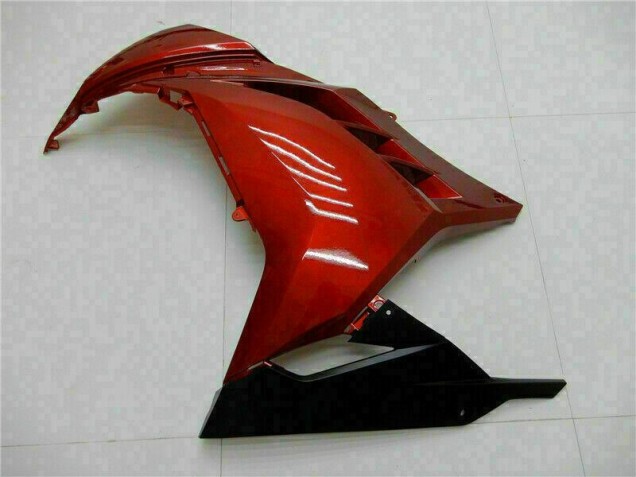 Rot 13-16 Kawasaki EX300 Motorrad Verkleidung Rot 13-16 Kawasaki EX300 Motorrad Verkleidung