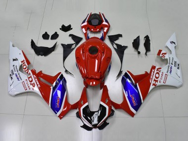 Rot Blau HRC 17-20 Honda CBR1000RR Motorrad Verkleidung