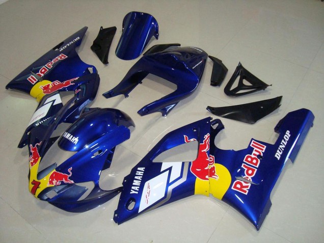 Rot Bull 00-01 Yamaha YZF R1 Motorrad Verkleidung Rot Bull 00-01 Yamaha YZF R1 Motorrad Verkleidung