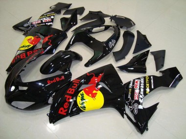 Rot Bull 06-07 Kawasaki ZX10R Motorrad Verkleidung