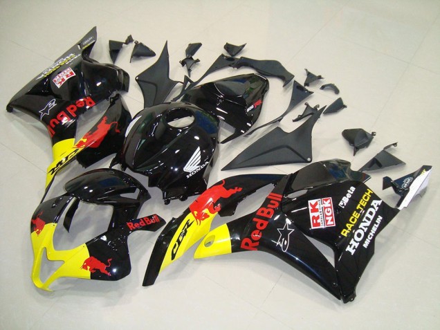 Rot Bull 09-12 Honda CBR600RR Motorrad Verkleidung Rot Bull 09-12 Honda CBR600RR Motorrad Verkleidung