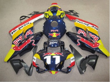 Rot Bull 11 Repsol 04-05 Honda CBR1000RR Motorrad Verkleidung