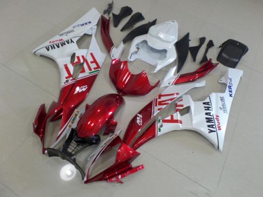 Rot Fiat 06-07 Yamaha YZF R6 Motorrad Verkleidung