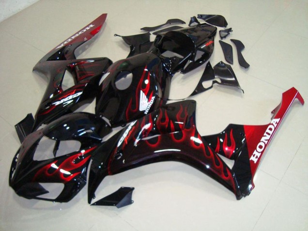 Rot Flamme 06-07 Honda CBR1000RR Motorrad Verkleidung Rot Flamme 06-07 Honda CBR1000RR Motorrad Verkleidung