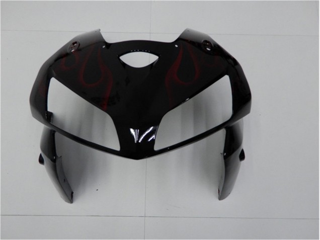 Rot Flamme Schwarz 05-06 Honda CBR600RR Motorrad Verkleidung Rot Flamme Schwarz 05-06 Honda CBR600RR Motorrad Verkleidung