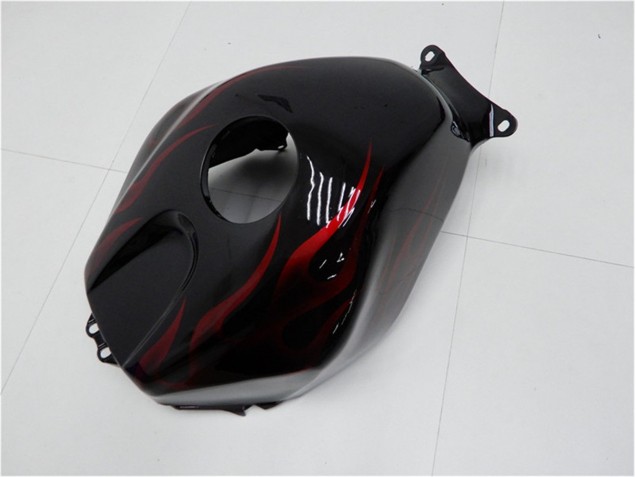 Rot Flamme Schwarz 05-06 Honda CBR600RR Motorrad Verkleidung Rot Flamme Schwarz 05-06 Honda CBR600RR Motorrad Verkleidung
