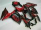 Rot Flamme Schwarz 09-16 Suzuki GSXR 1000 Motorrad Verkleidung Rot Flamme Schwarz 09-16 Suzuki GSXR 1000 Motorrad Verkleidung