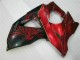 Rot Flamme Schwarz 09-16 Suzuki GSXR 1000 Motorrad Verkleidung Rot Flamme Schwarz 09-16 Suzuki GSXR 1000 Motorrad Verkleidung