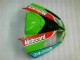 Rot Grün Motocard 09-12 Kawasaki ZX6R Motorrad Verkleidung Rot Grün Motocard 09-12 Kawasaki ZX6R Motorrad Verkleidung
