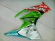 Rot Grün Motocard 09-12 Kawasaki ZX6R Motorrad Verkleidung Rot Grün Motocard 09-12 Kawasaki ZX6R Motorrad Verkleidung