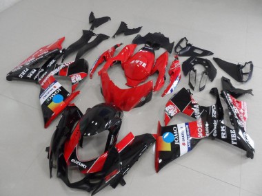 Rot Jomo 09-16 Suzuki GSXR 1000 Motorrad Verkleidung