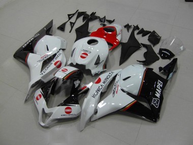 Rot Konica Minolta 09-12 Honda CBR600RR Motorrad Verkleidung