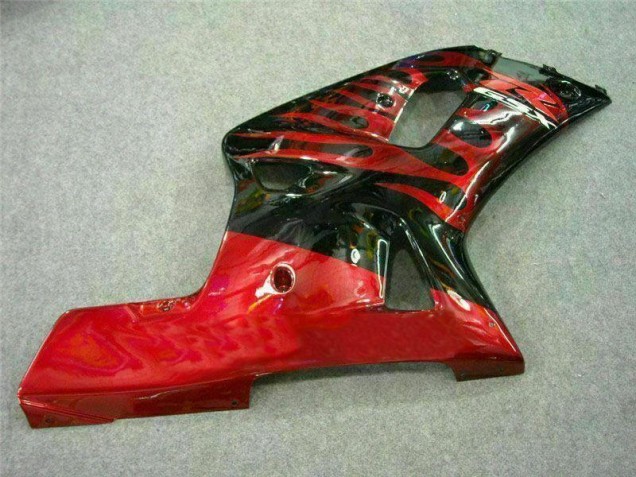 Rot Schwarz 01-03 Suzuki GSXR 600/750 Motorrad Verkleidung Rot Schwarz 01-03 Suzuki GSXR 600/750 Motorrad Verkleidung