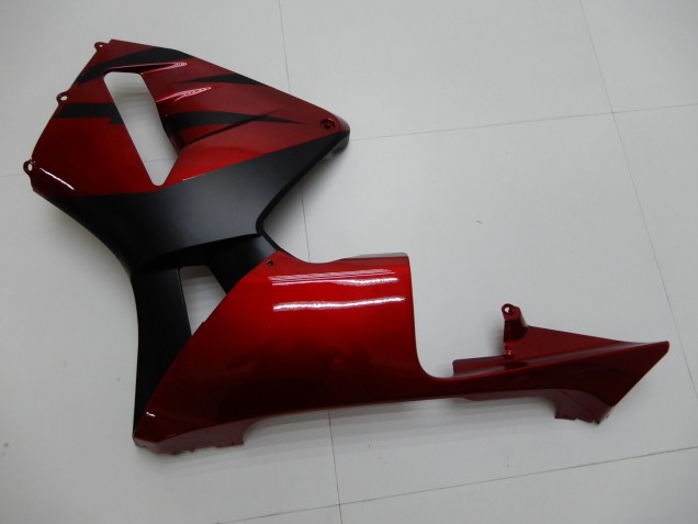 Rot Schwarz 03-04 Honda CBR600RR Motorrad Verkleidung Rot Schwarz 03-04 Honda CBR600RR Motorrad Verkleidung