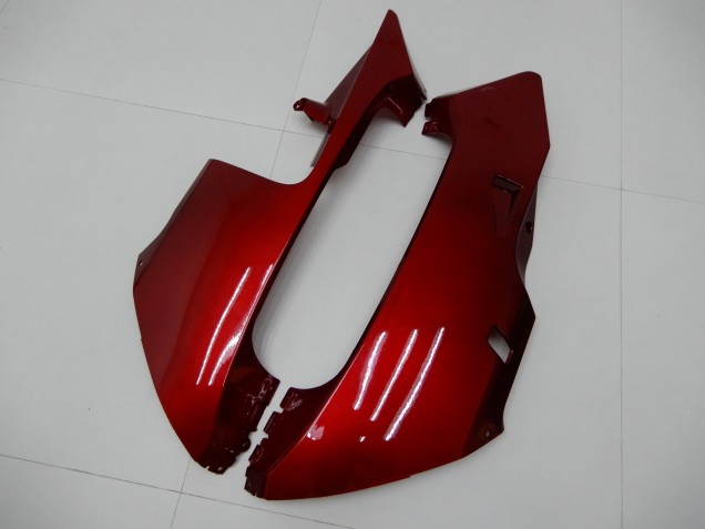 Rot Schwarz 03-04 Honda CBR600RR Motorrad Verkleidung Rot Schwarz 03-04 Honda CBR600RR Motorrad Verkleidung