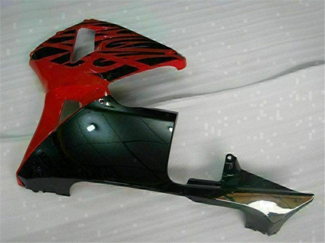 Rot Schwarz 03-04 Honda CBR600RR Motorrad Vollverkleidung & Plastik Rot Schwarz 03-04 Honda CBR600RR Motorrad Vollverkleidung & Plastik