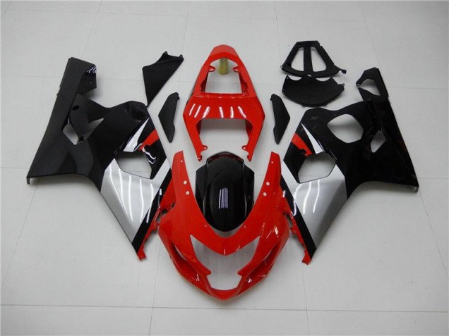 Rot Schwarz 04-05 Suzuki GSXR 600/750 Motorrad Verkleidung Rot Schwarz 04-05 Suzuki GSXR 600/750 Motorrad Verkleidung