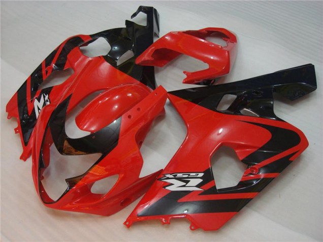 Rot Schwarz 04-05 Suzuki GSXR 600/750 Motorrad Verkleidungen Rot Schwarz 04-05 Suzuki GSXR 600/750 Motorrad Verkleidungen