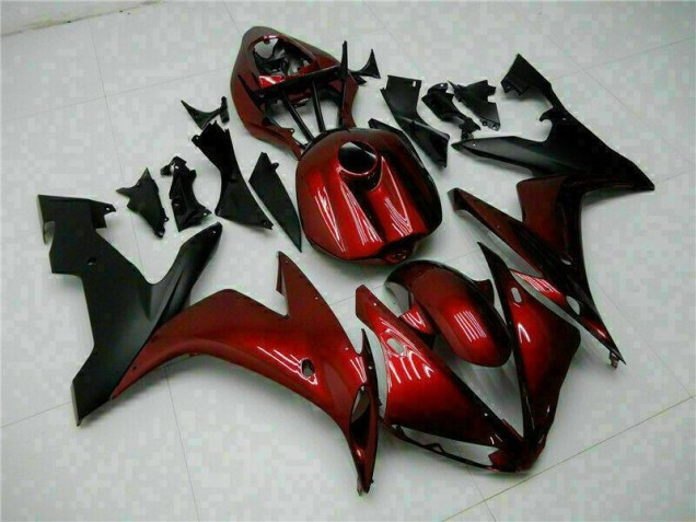 Rot Schwarz 04-06 Yamaha YZF R1 Motorrad Verkleidungen Rot Schwarz 04-06 Yamaha YZF R1 Motorrad Verkleidungen