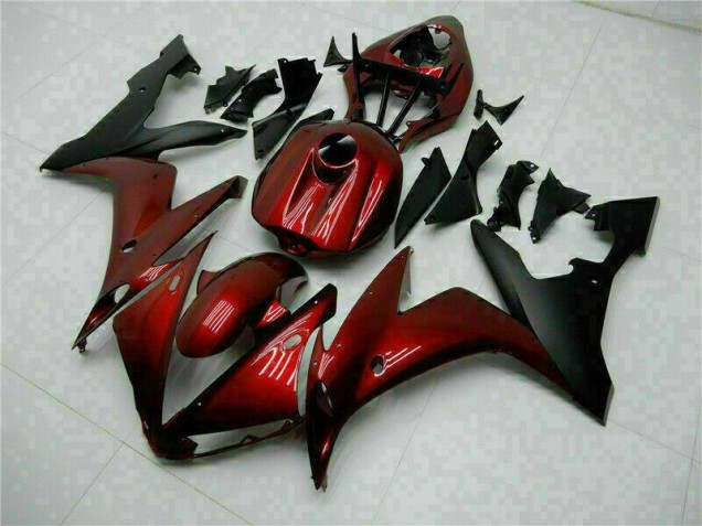 Rot Schwarz 04-06 Yamaha YZF R1 Motorrad Verkleidungen Rot Schwarz 04-06 Yamaha YZF R1 Motorrad Verkleidungen