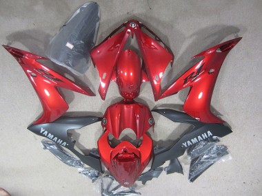 Rot Schwarz 04-06 Yamaha YZF R1 Motorrad Vollverkleidung