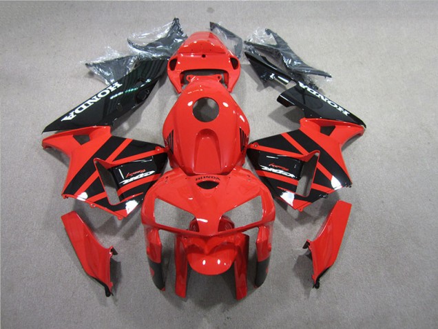 Rot Schwarz 05-06 Honda CBR600RR Motorrad Verkleidung Komplett Sets Rot Schwarz 05-06 Honda CBR600RR Motorrad Verkleidung Komplett Sets