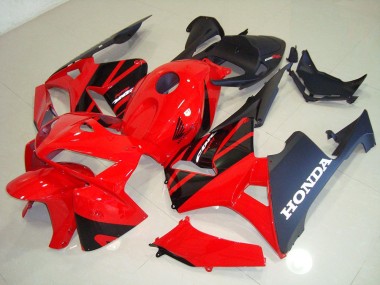 Rot Schwarz 05-06 Honda CBR600RR Motorrad Verkleidung