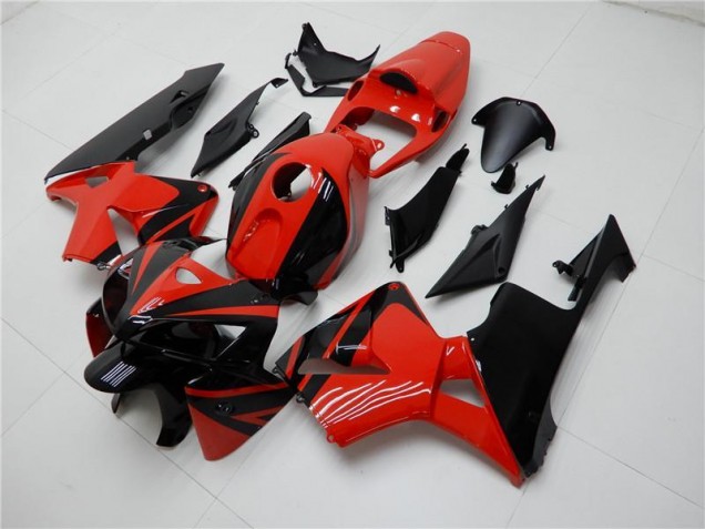 Rot Schwarz 05-06 Honda CBR600RR Motorrad Verkleidung & Plastik Rot Schwarz 05-06 Honda CBR600RR Motorrad Verkleidung & Plastik