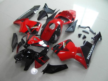 Rot Schwarz 05-06 Honda CBR600RR Motorrad Verkleidungen
