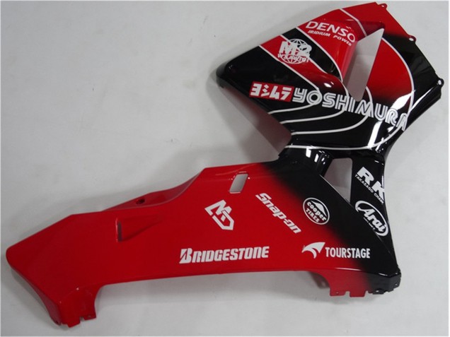 Rot Schwarz 05-06 Honda CBR600RR Motorrad Verkleidungen & Plastik Rot Schwarz 05-06 Honda CBR600RR Motorrad Verkleidungen & Plastik