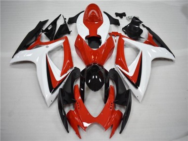 Rot Schwarz 06-07 Suzuki GSXR 600/750 Motorrad Verkleidung