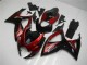 Rot Schwarz 06-07 Suzuki GSXR 600/750 Motorrad Verkleidung & Plastik