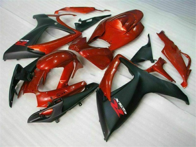 Rot Schwarz 06-07 Suzuki GSXR 600/750 Motorrad Verkleidungen Rot Schwarz 06-07 Suzuki GSXR 600/750 Motorrad Verkleidungen
