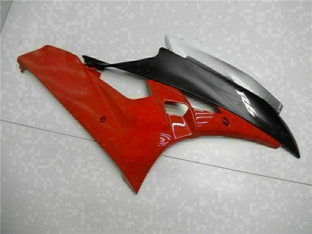 Rot Schwarz 06-07 Yamaha YZF R6 Motorrad Verkleidung Rot Schwarz 06-07 Yamaha YZF R6 Motorrad Verkleidung