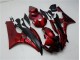 Rot Schwarz 06-07 Yamaha YZF R6 Motorrad Verkleidungen Rot Schwarz 06-07 Yamaha YZF R6 Motorrad Verkleidungen