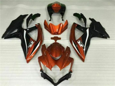 Rot Schwarz 08-10 Suzuki GSXR 600/750 Motorrad Verkleidung