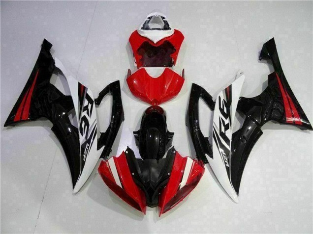 Rot Schwarz 08-16 Yamaha YZF R6 Motorrad Verkleidung & Plastik Rot Schwarz 08-16 Yamaha YZF R6 Motorrad Verkleidung & Plastik