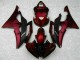Rot Schwarz 08-16 Yamaha YZF R6 Motorrad Vollverkleidung Rot Schwarz 08-16 Yamaha YZF R6 Motorrad Vollverkleidung